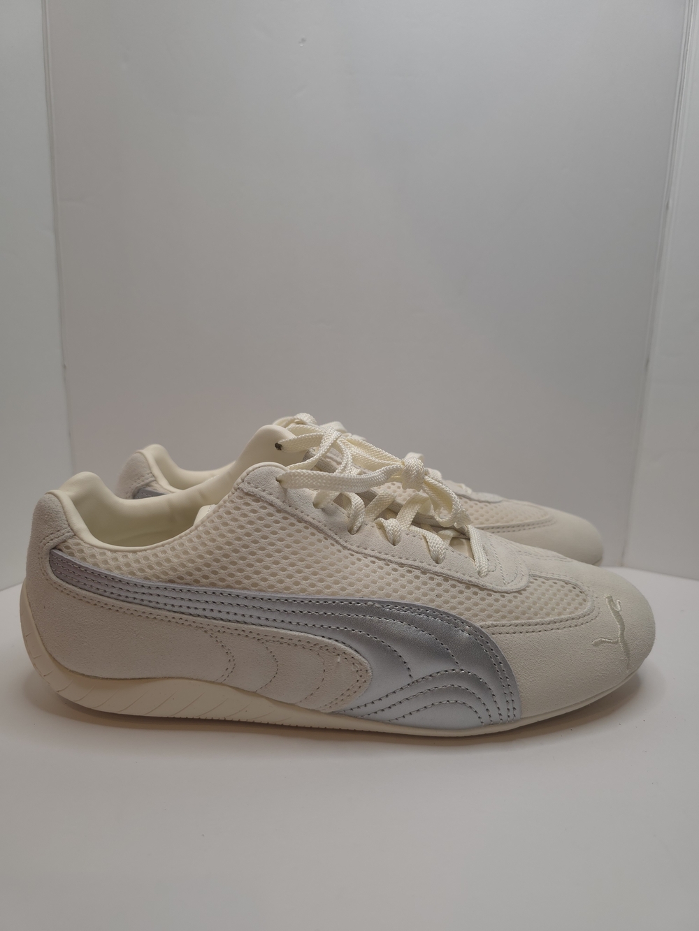Puma Speedcat Premium sneakers  "Frosted Ivory/Matte Silver" 8.5W